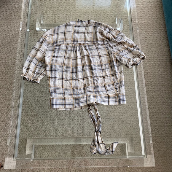 Paige Annecy Plaid Top - Picture 4 of 4